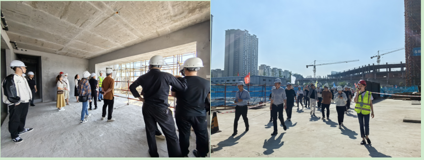 業(yè)主說好才是真的好！——眾欣森林開展工地開放日活動(圖2)
