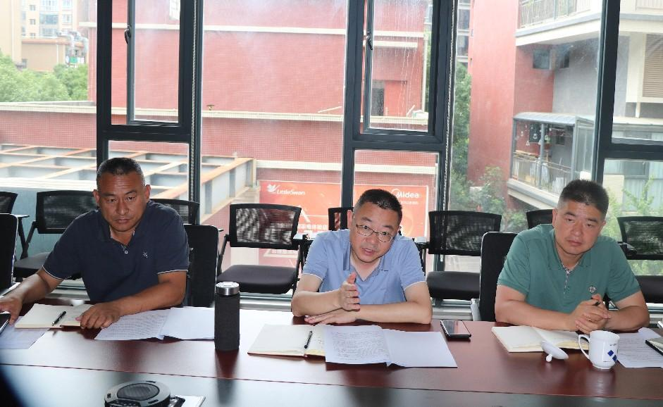 會理市委副書記、市長徐陽到礦業(yè)總公司財通公司調(diào)研(圖2)