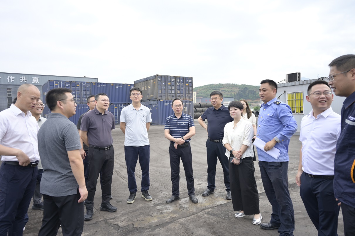 搶抓新機(jī)遇，謀求新合作，匯聚新動(dòng)能——內(nèi)江考察團(tuán)蒞臨通宇物流參觀交流(圖2)