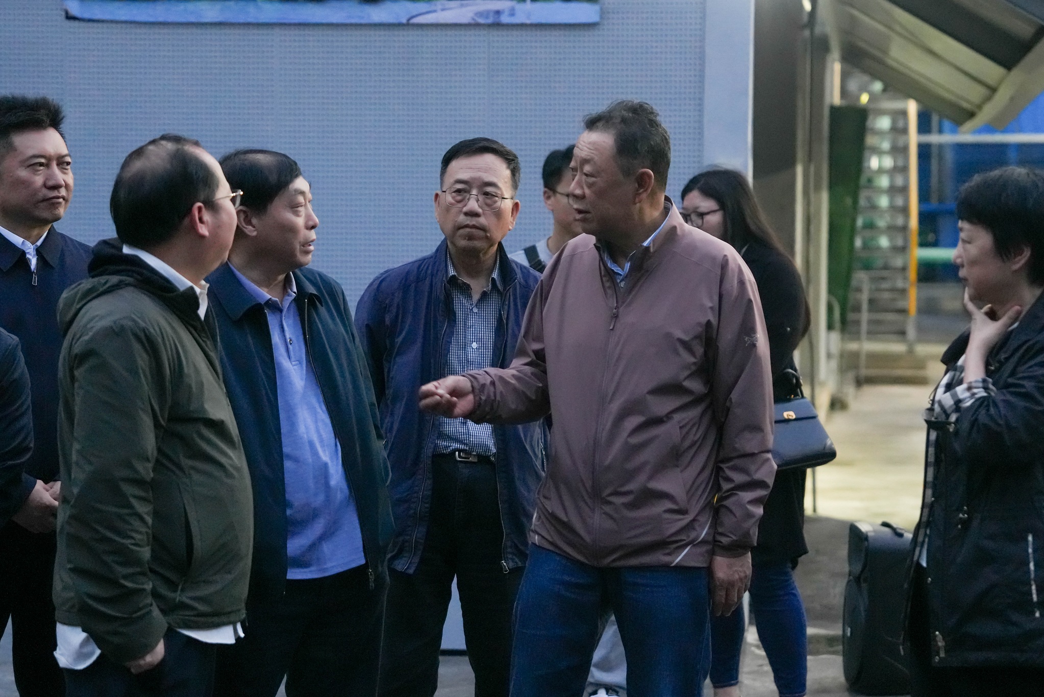 省高科協(xié)理事長，省政協(xié)黨組原副書記、副主席曲木史哈一行到川威調(diào)研(圖3)