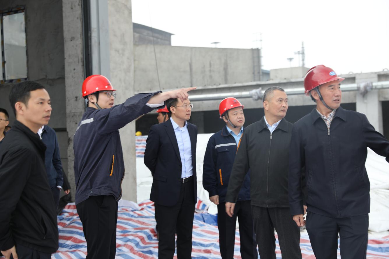 市人大常委會副主任曾云忠、市政府副市長畢勝到川威調(diào)研督導超低排放改造推進情況(圖2)