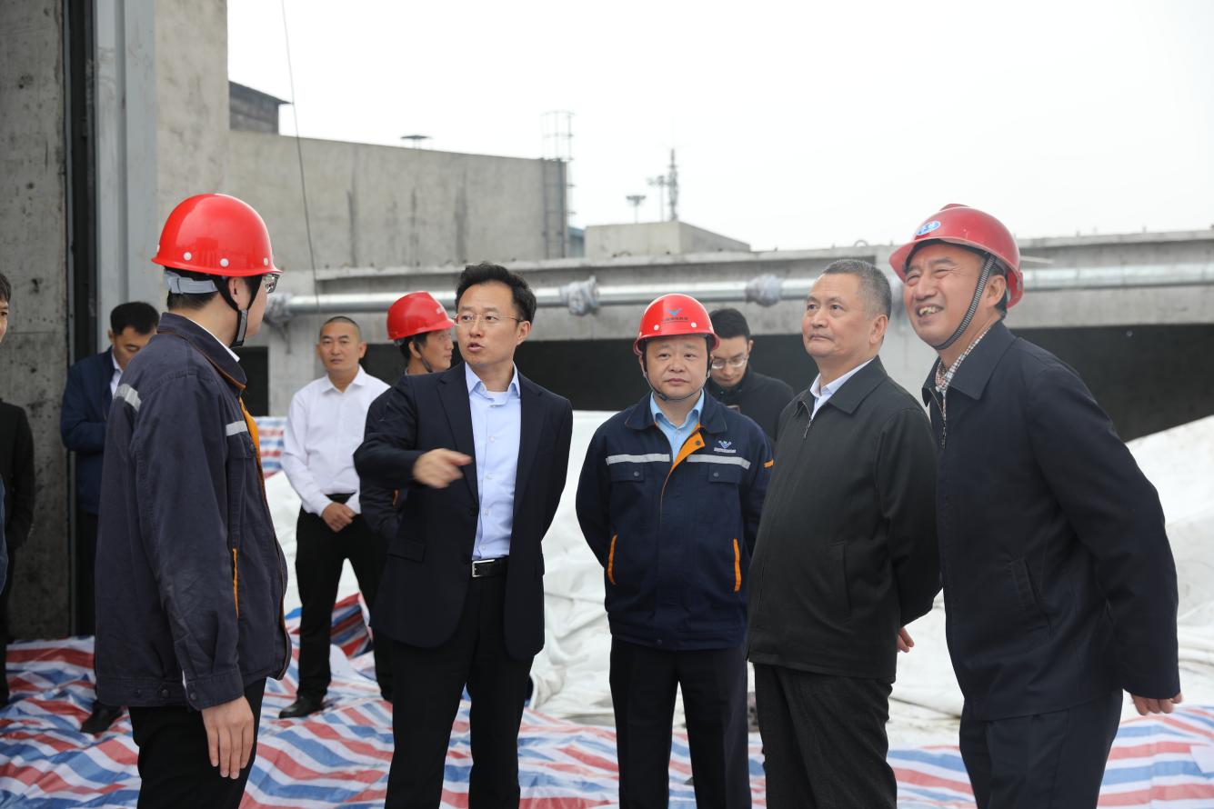 市人大常委會副主任曾云忠、市政府副市長畢勝到川威調(diào)研督導超低排放改造推進情況(圖3)