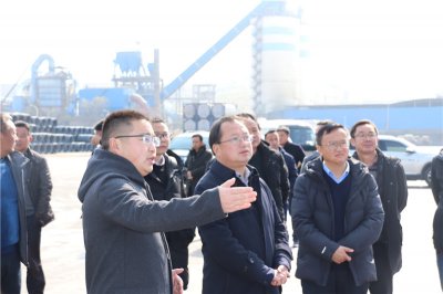 涼山州州委常委、西昌市市委書記馬輝視察通宇物流攀西（裝配建材）物流港