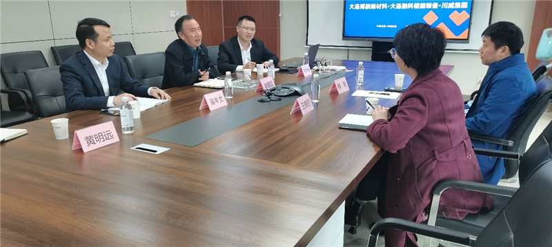 大連博融新材料公司、融科儲能公司蒞臨川威集團(tuán)共同探討釩電池產(chǎn)業(yè)合作(圖2)