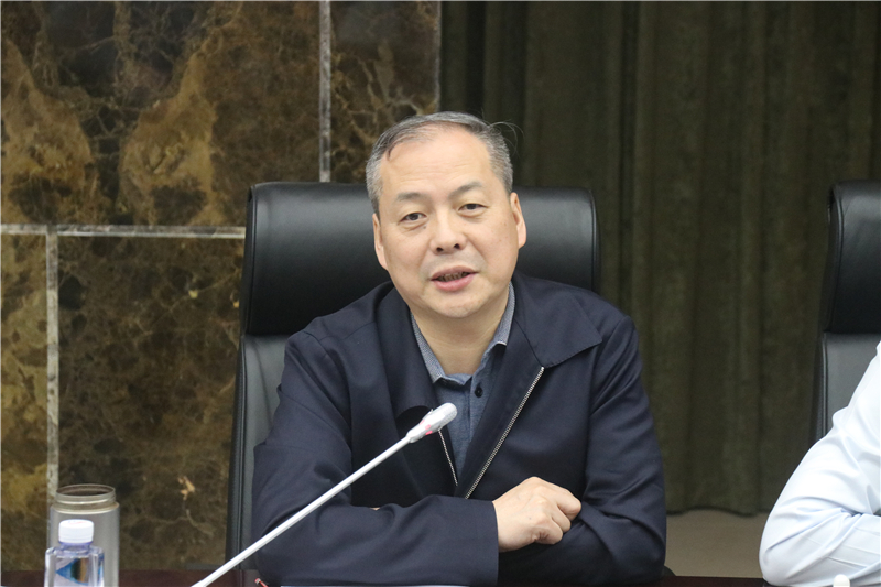 中鐵物資集團(tuán)總經(jīng)理、黨委副書記唐建勇一行到川威座談交流(圖3)